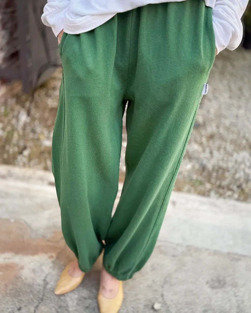 Balloon Pants - Moss Green sold by ban.do product image thumbnail 4