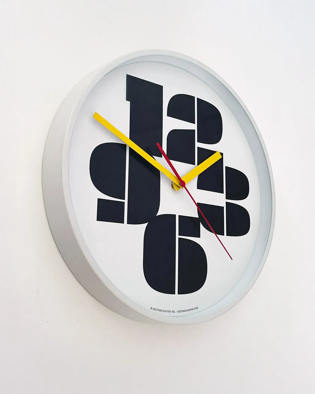 Mod Numbers Wall Clock - Black and White sold by ban.do product image thumbnail 2