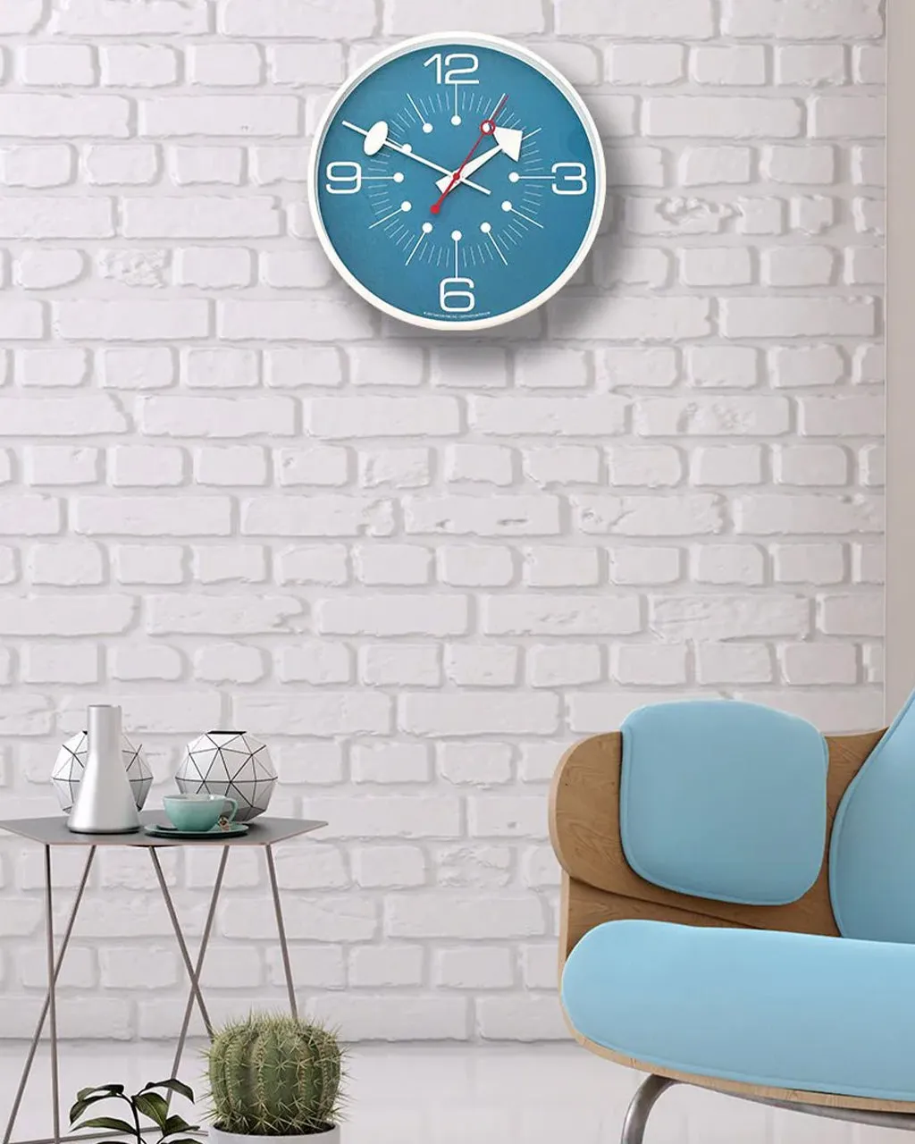 About Dot Time Wall Clock - Blue sold by ban.do product image thumbnail 3