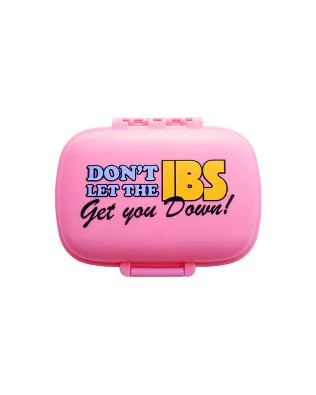 Don't Let The IBS Get You Down Pill Case made by ban.do