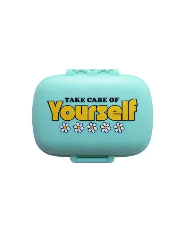 Take Care Of Yourself Pill Case made by ban.do