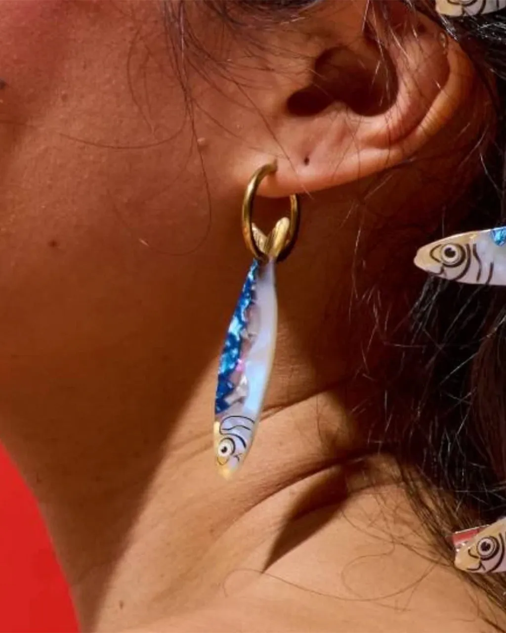 Sardine Earrings sold by ban.do product image thumbnail 2