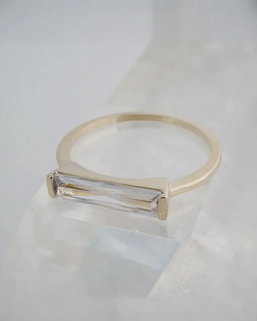 Lorena Baguette Ring - Gold sold by ban.do product image thumbnail 4