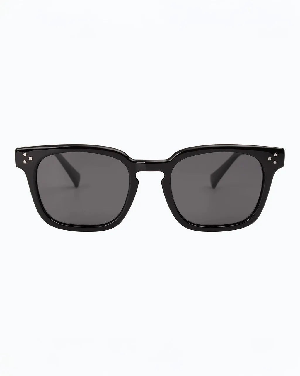 Diner Retro Polarized Square Sunglasses - Black sold by ban.do