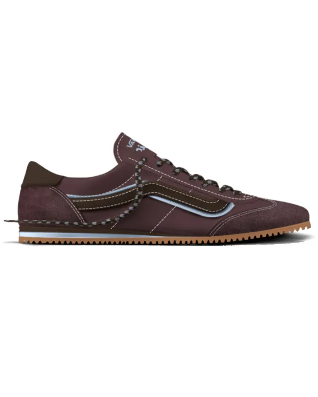 Super Low Pro Sneaker - Laces Port Brown made by Vans