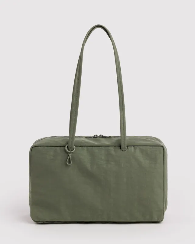 Medium Nylon Bowler Bag - Caper made by BAGGU