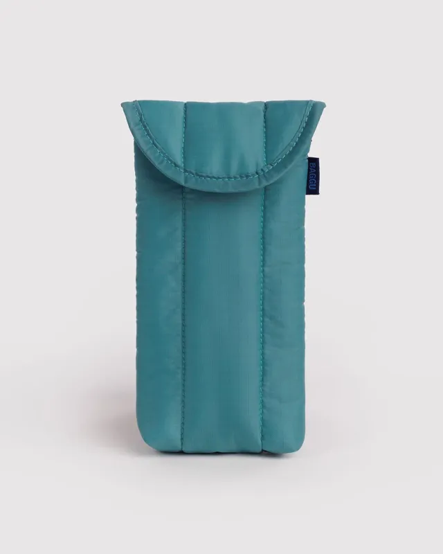 Puffy Glasses Sleeve - Peacock made by BAGGU