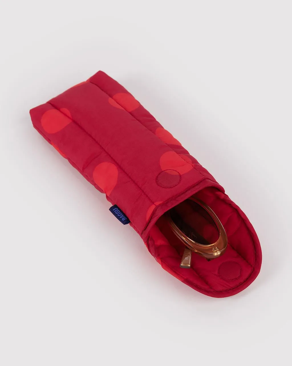 Puffy Glasses Sleeve - Red Polka Dot sold by ban.do product image thumbnail 2