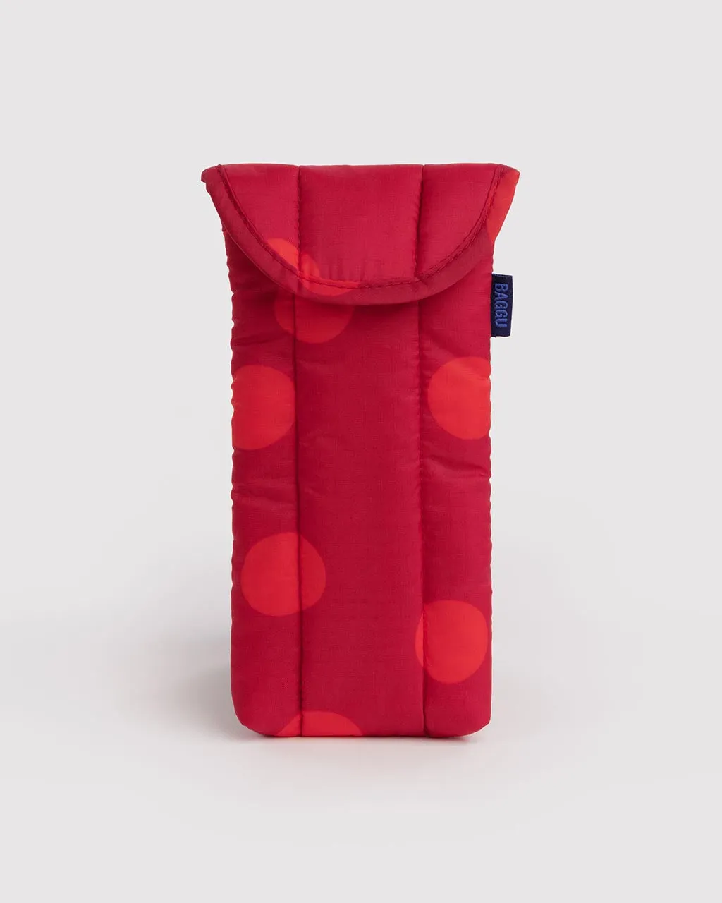 Puffy Glasses Sleeve - Red Polka Dot sold by ban.do