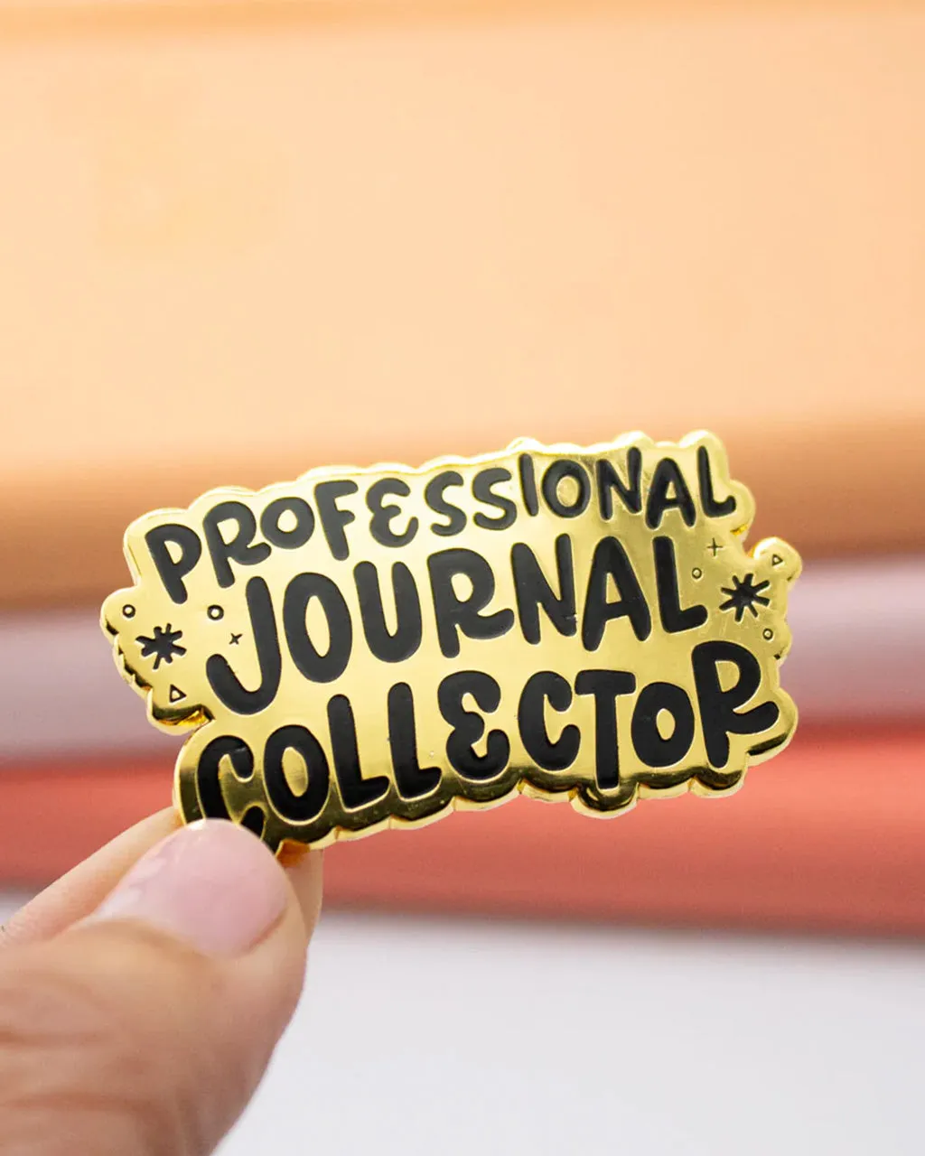 Professional Journal Collector Enamel Pin sold by ban.do product image thumbnail 2