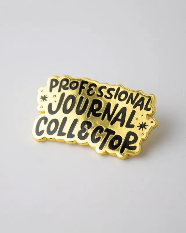 Professional Journal Collector Enamel Pin made by ban.do