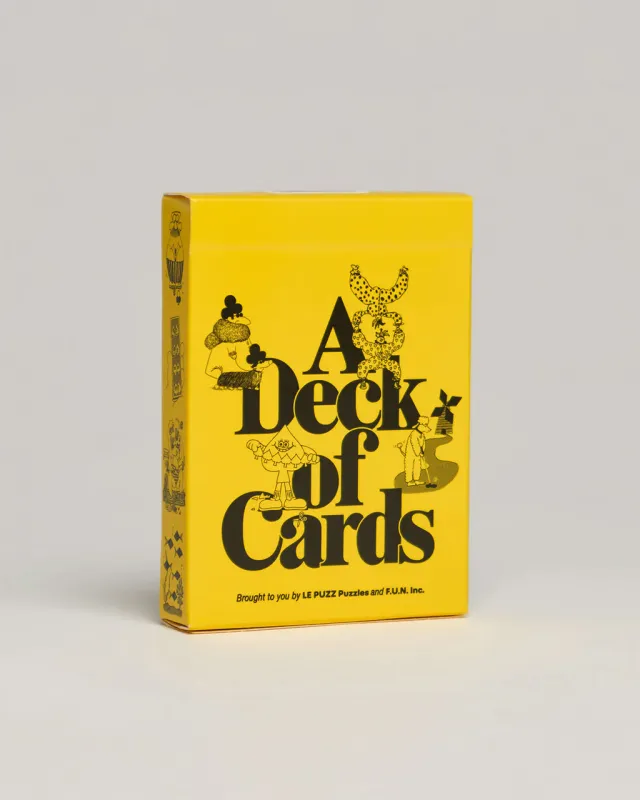 Le Puzz A Deck of Cards made by ban.do