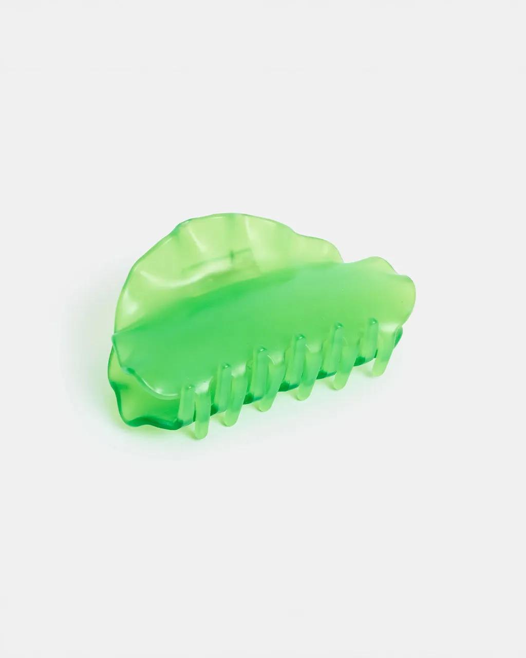 Suki Claw - Green Ruffle sold by ban.do