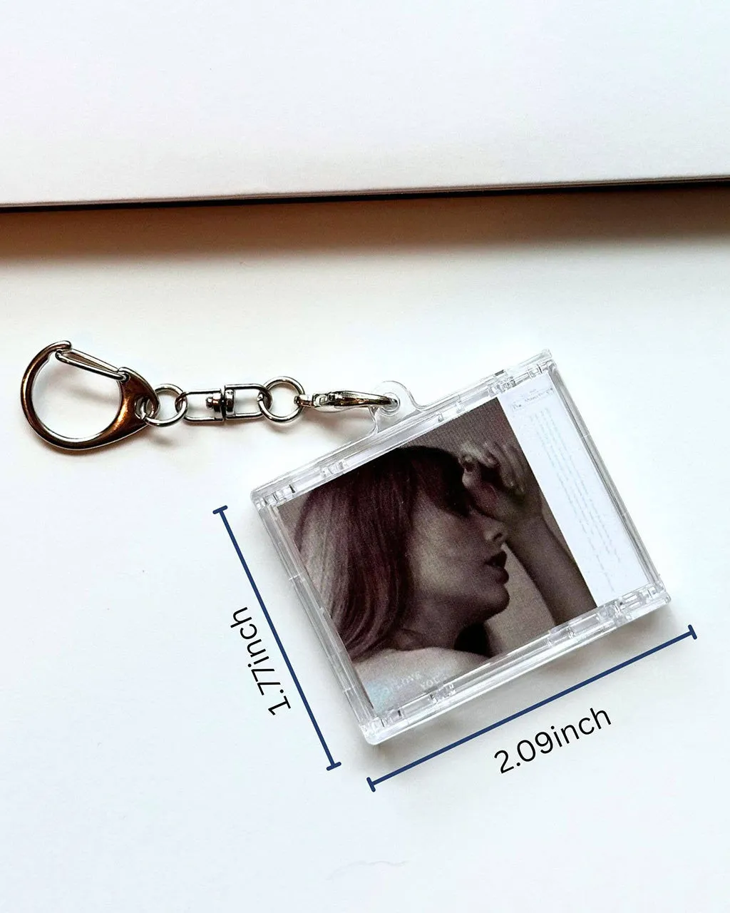 'Hit Clips' Mini CD Case Keychain - Taylor Swift - I Can Do It With A Broken Heart sold by ban.do product image thumbnail 2