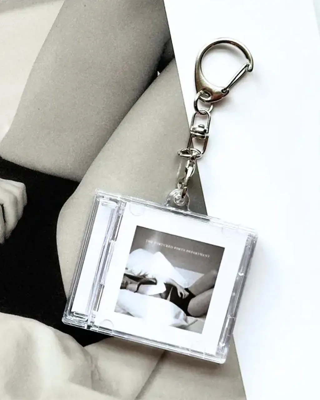 'Hit Clips' Mini CD Case Keychain - Taylor Swift - I Can Do It With A Broken Heart sold by ban.do