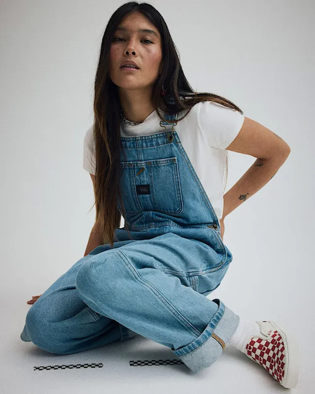 Chore Denim Overalls - Stonewash made by Vans