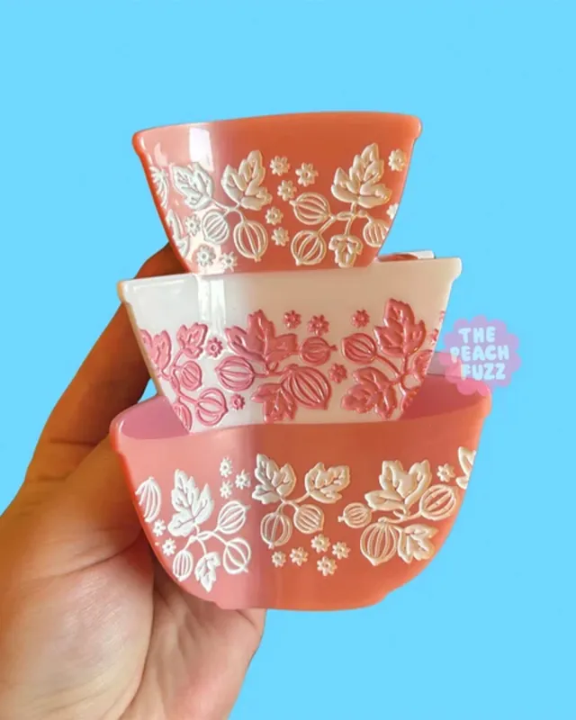Gooseberry Bowls Hair Claw made by ban.do