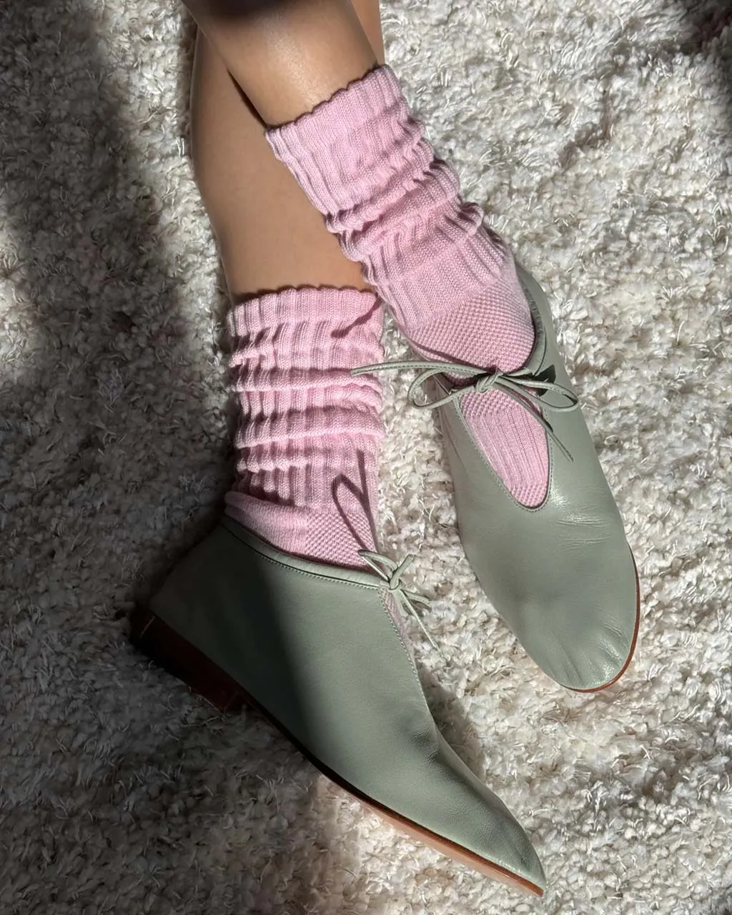 Ballet Socks - Ballet Pink sold by ban.do