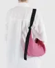 Medium Nylon Crescent Bag - Azalea Pink sold by ban.do
