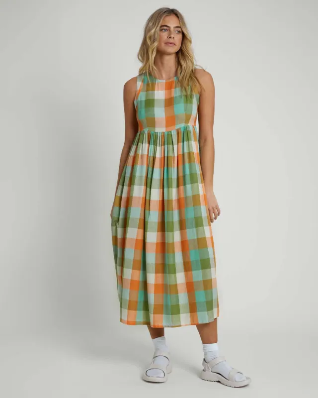 Check Midi Dress sold by ban.do