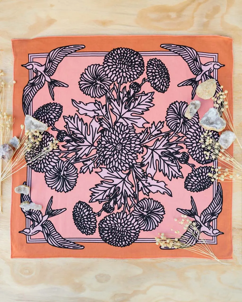 Life In Flight Organic Cotton Bandana sold by ban.do
