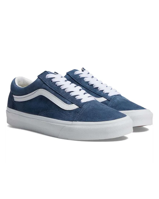 Suede Old Skool Sneaker - Vintage Indigo sold by ban.do
