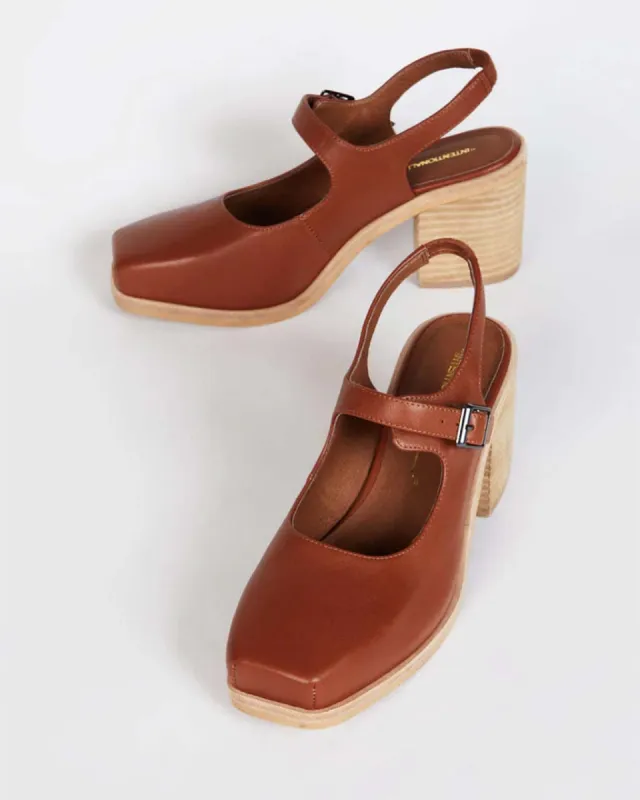 Office Clog - Cognac sold by ban.do