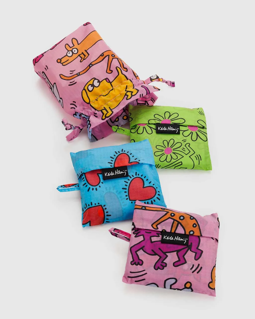 Standard Baggu Set Of 3 - Keith Haring sold by ban.do product image thumbnail 2