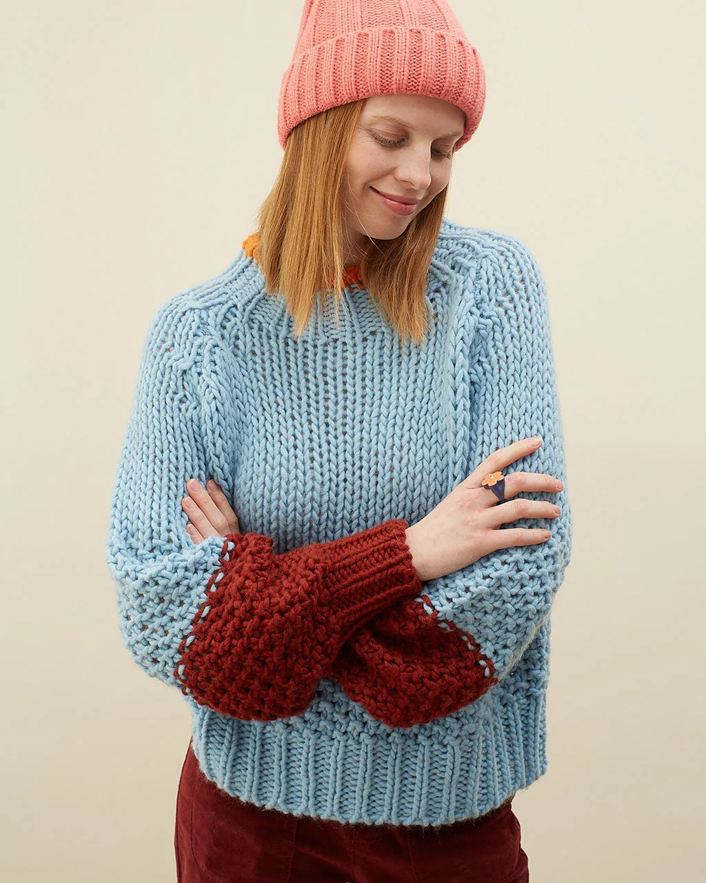 Tamborito Sweater - Blue sold by ban.do product image thumbnail 4