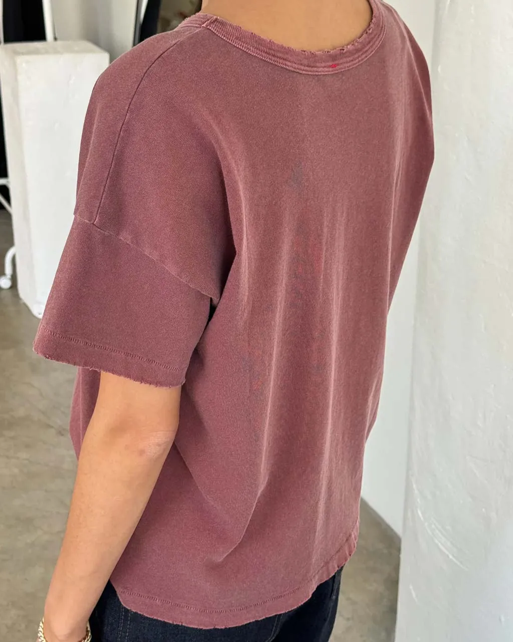 Vintage Fille Tee - Brick sold by ban.do product image thumbnail 2