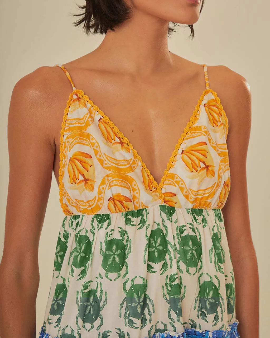 Summer Mix Mini Dress sold by ban.do product image thumbnail 3