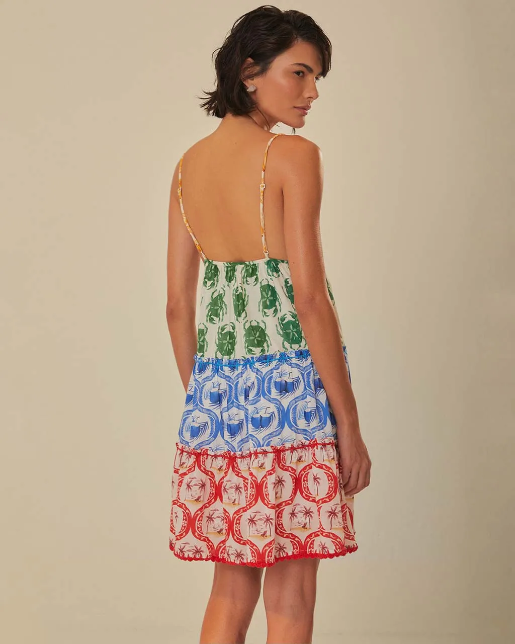 Summer Mix Mini Dress sold by ban.do product image thumbnail 2