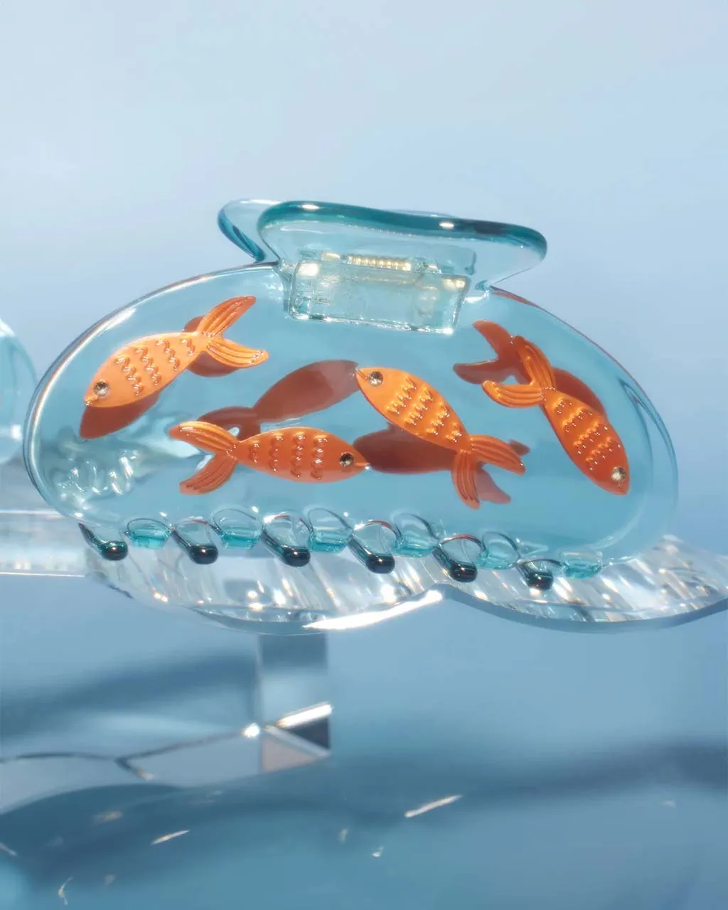 Goldfish Hair Claw sold by ban.do