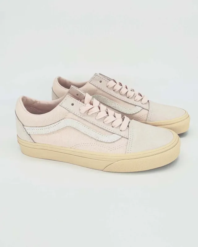 Old Skool Sneaker - Pink + Biscotti sold by ban.do