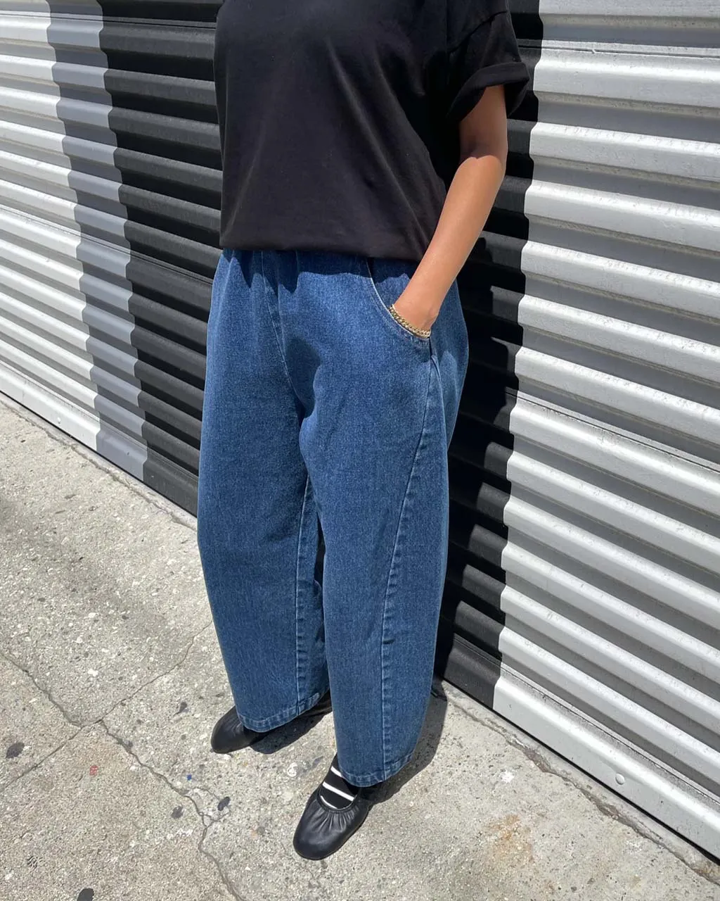 Arc Pants - Blue Denim sold by ban.do product image thumbnail 2