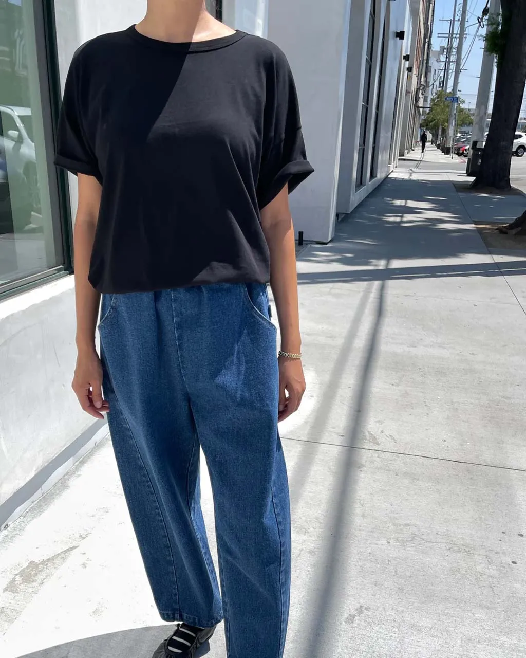 Arc Pants - Blue Denim sold by ban.do