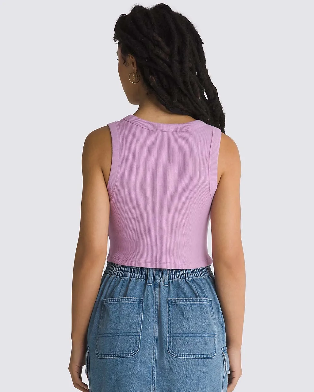 Drew Rib Tank - Smoky Grape sold by ban.do product image thumbnail 2