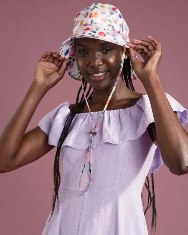 Tulip Bucket Hat - Floral sold by ban.do