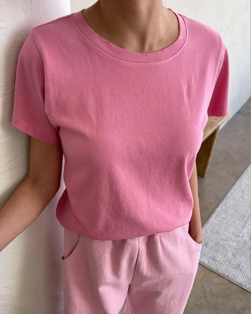 Darling Tee - Strawberry Sorbet sold by ban.do product image thumbnail 2