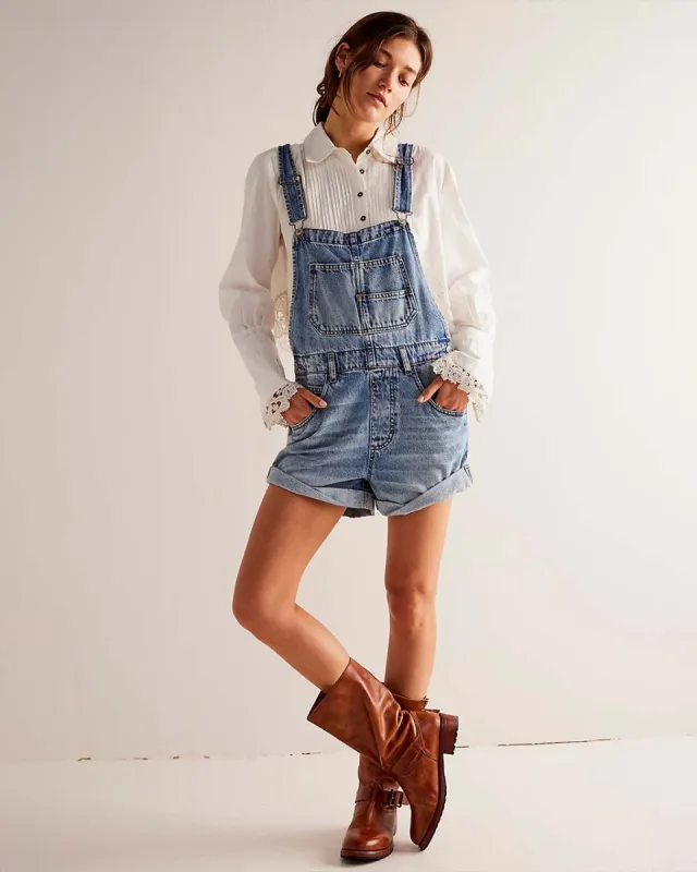 We The Free Ziggy Shortalls - Follow Your Heart sold by ban.do