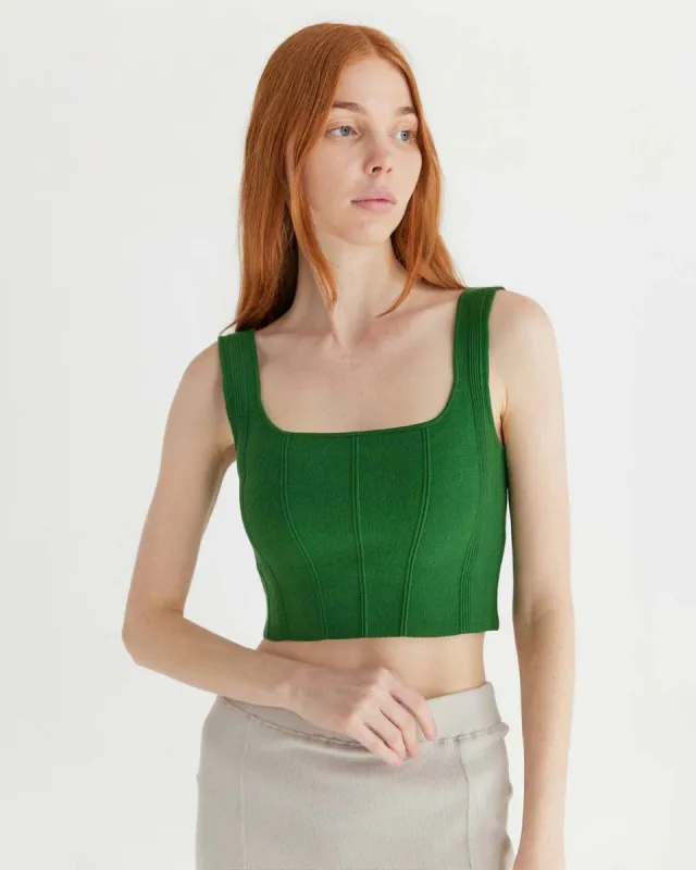 The Millie Top - Green sold by ban.do