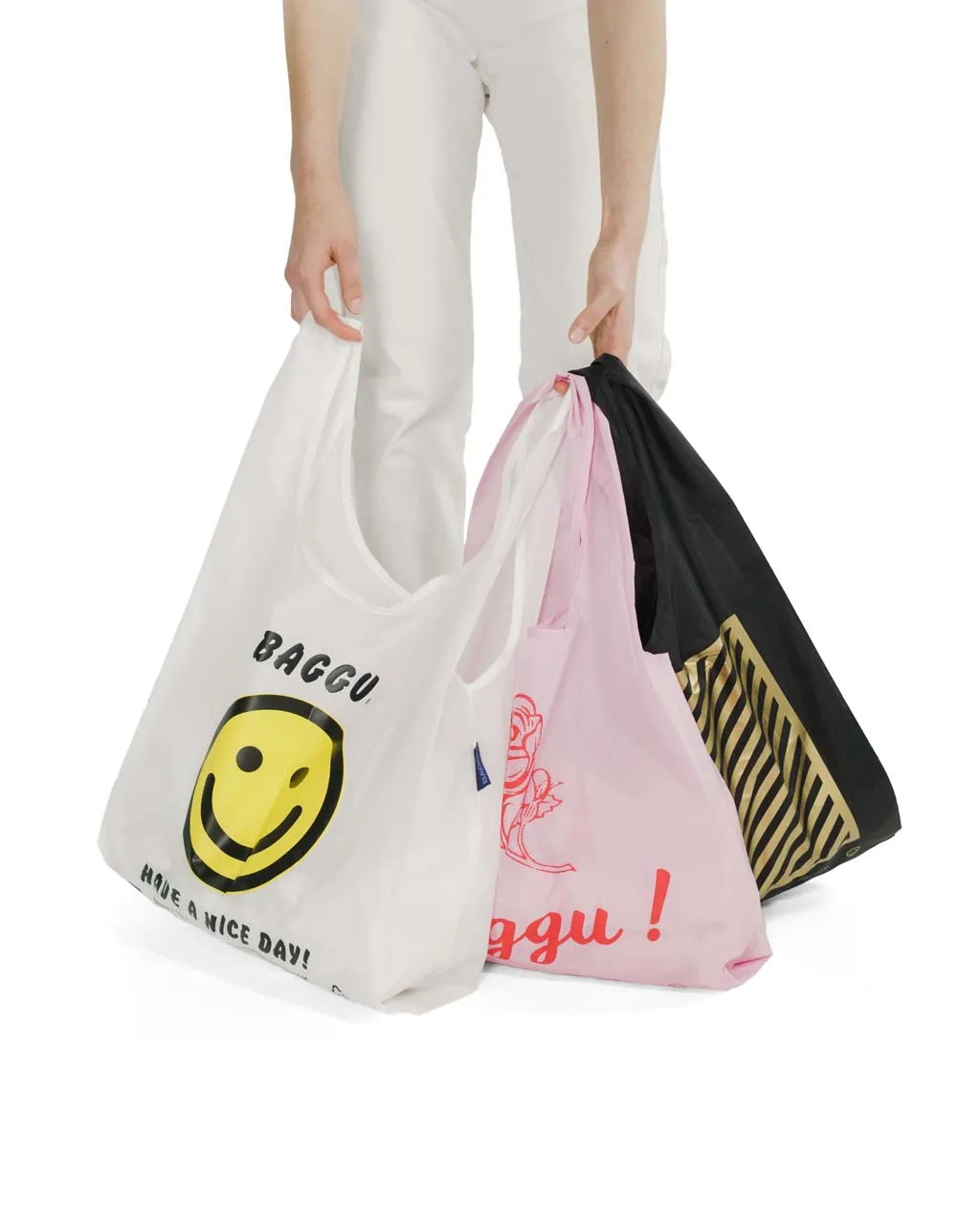 Standard Baggu Set Of 3 - Thank You sold by ban.do