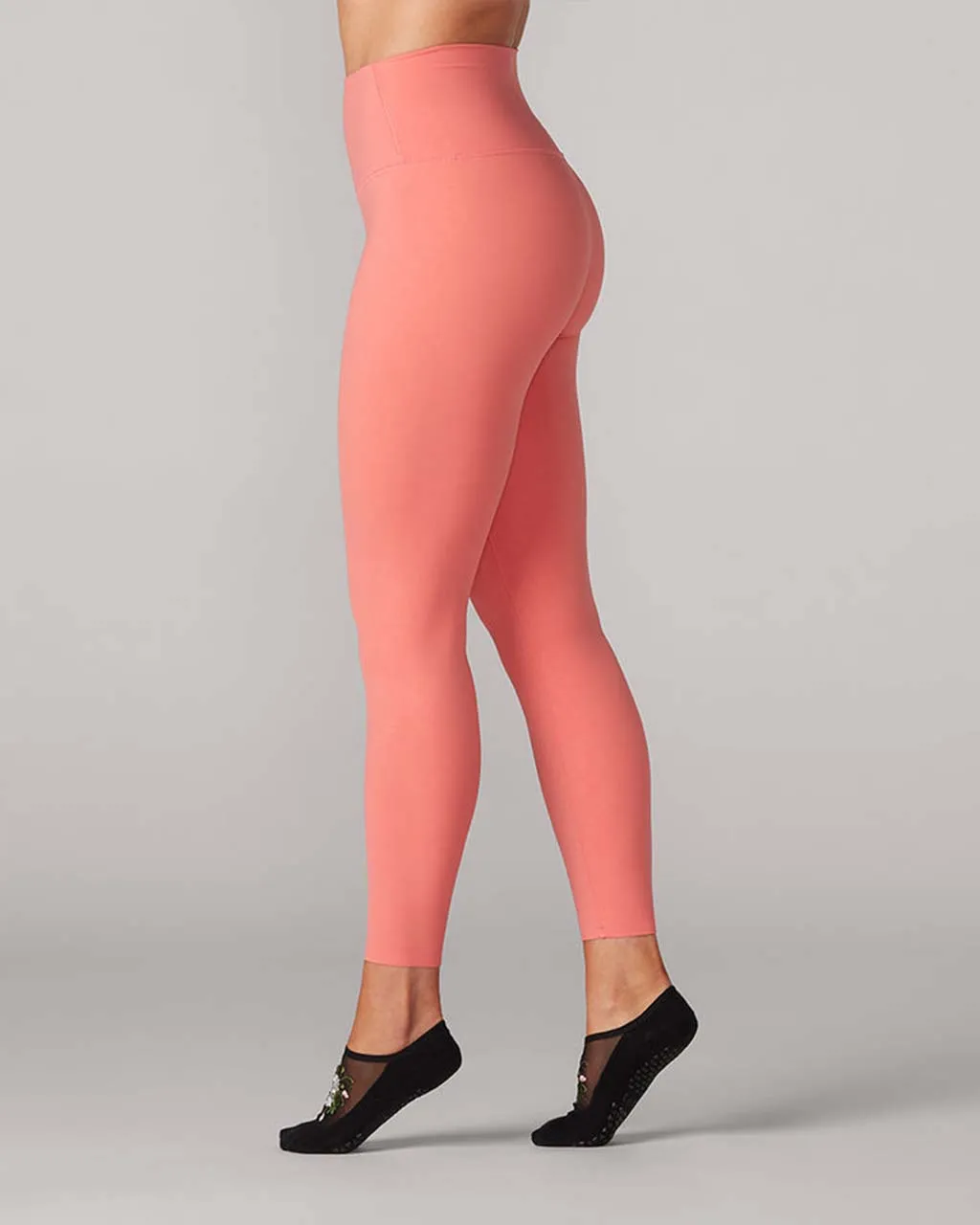 High Waisted 7/8 Legging - Poppy sold by ban.do product image thumbnail 3
