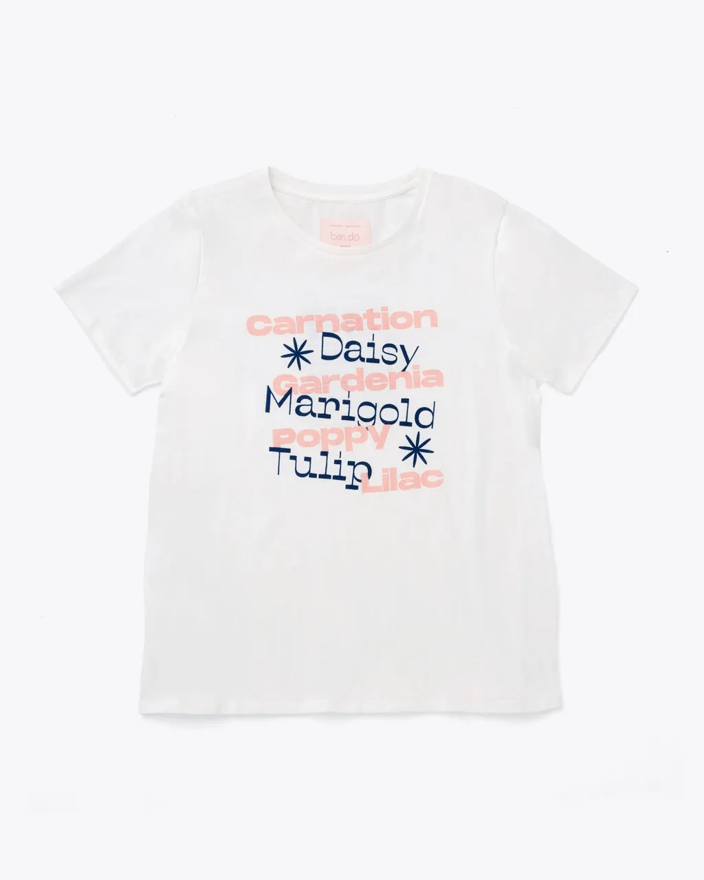 Flower List Tee sold by ban.do