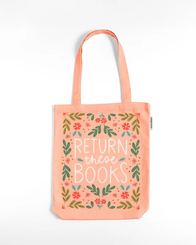 Return These Books Tote Bag sold by ban.do