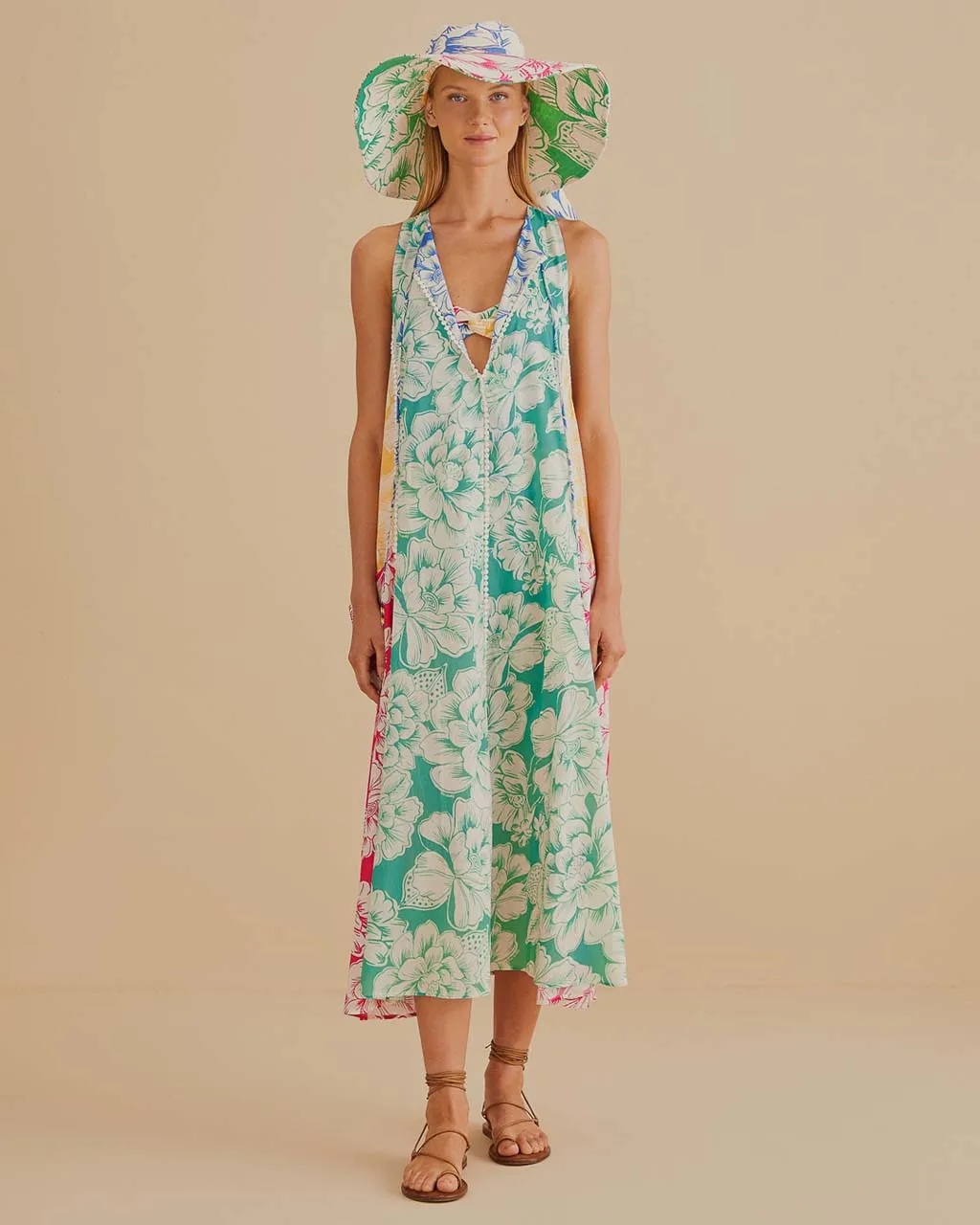 Tropical Chita Dress sold by ban.do