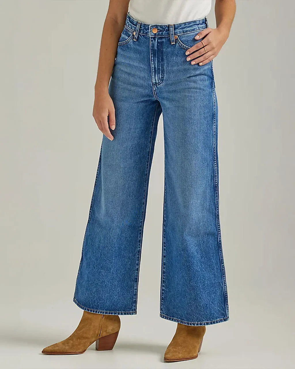 Worldwide High Rise Crop Jeans - Preloved sold by ban.do