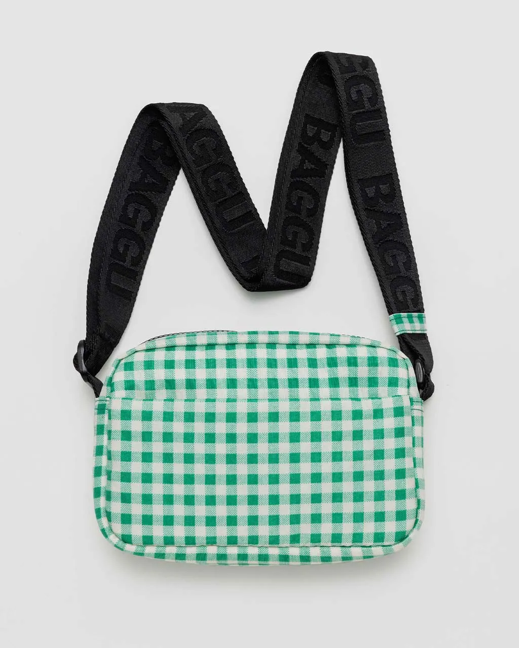 Camera Crossbody - Green Gingham sold by ban.do