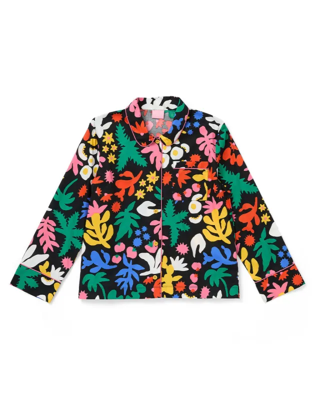 Long Sleeve Leisure Top - Flower Power sold by ban.do