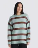 Suzie Stripe Crew Sweater sold by ban.do